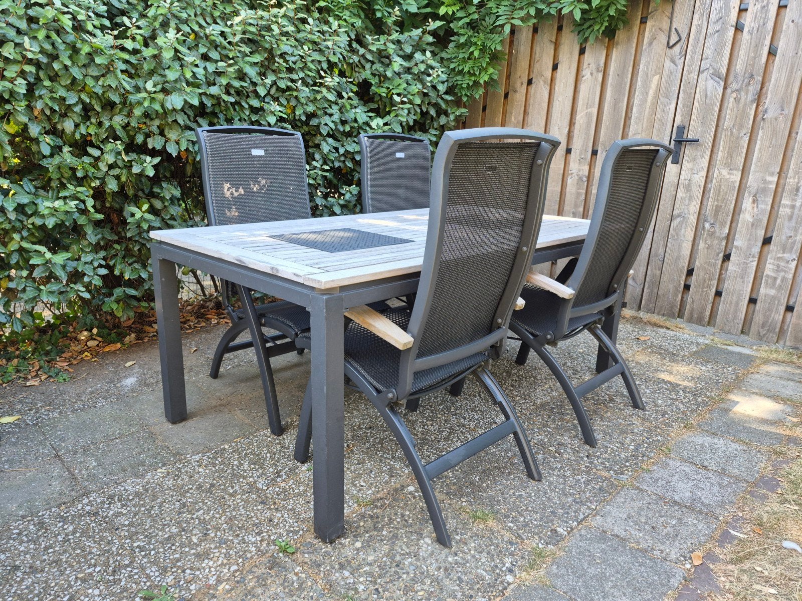 Hartman Da Vinci tuinset, Ophalen, Aluminium