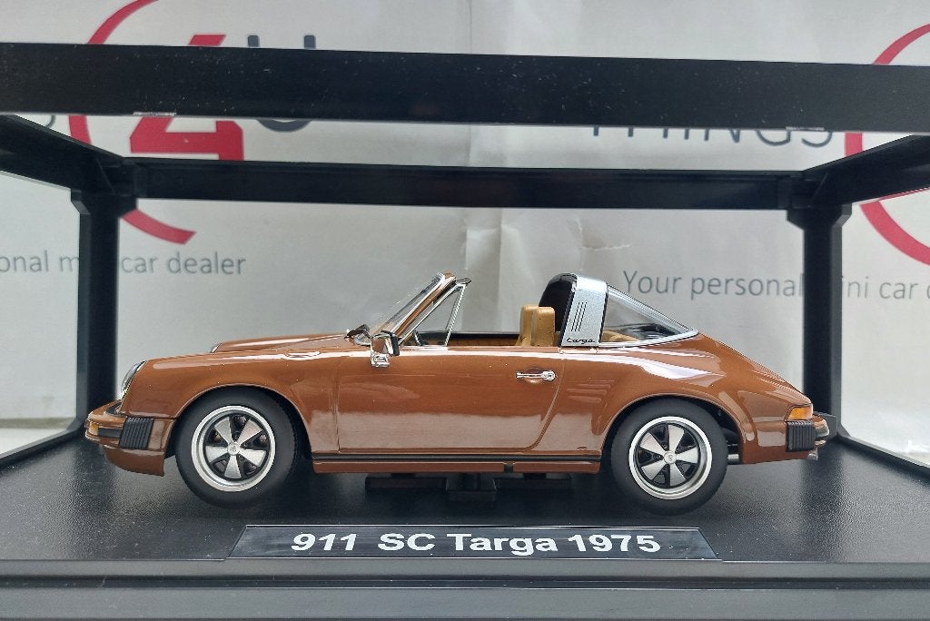 KK-Scale 1:18 Porsche 911 SC Targa Tatort Stuttgart 1975, Ophalen of Verzenden, Nieuw, Auto, Overige merken
