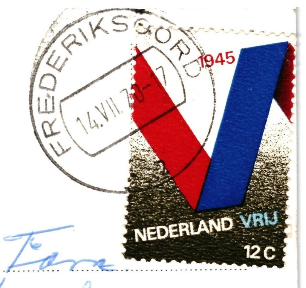 968214	Vledder	Drenthe	1970 Gedenksteen, Verzamelen, Ophalen of Verzenden, 1960 tot 1980, Gelopen, Drenthe