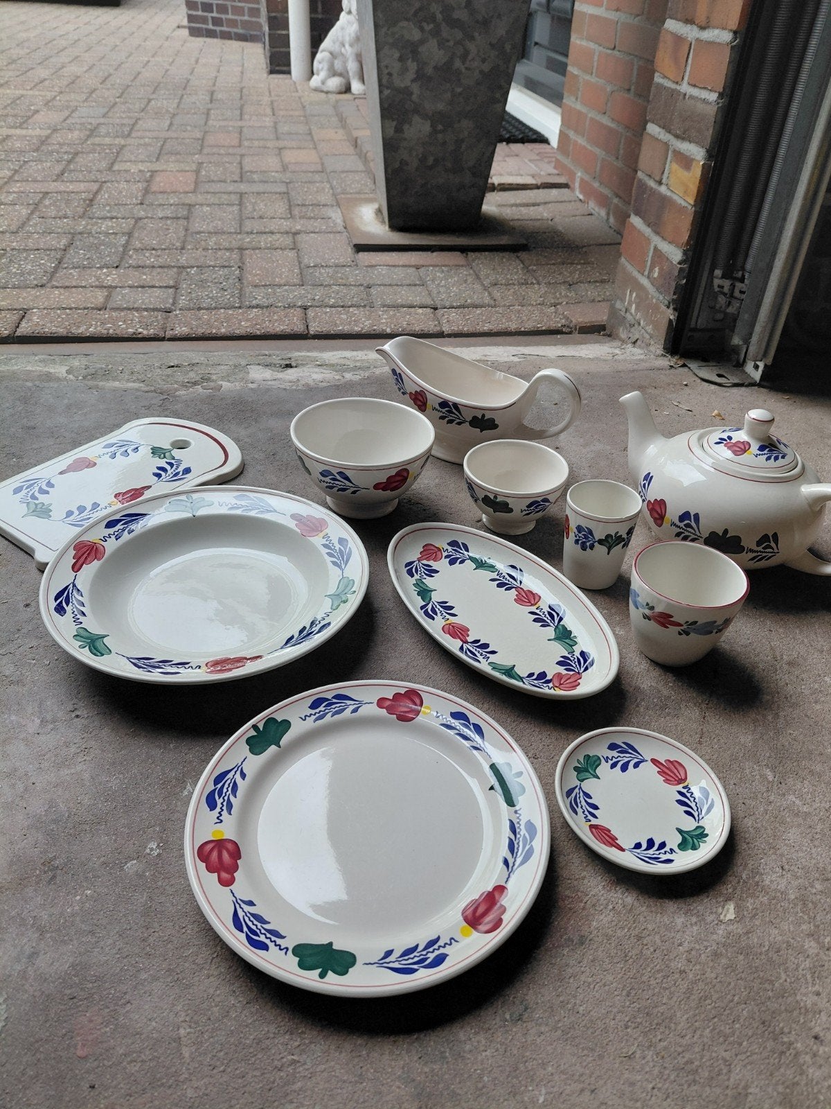 boeren bont servies., Ophalen, Overige merken, Zo goed als nieuw, Overige stijlen