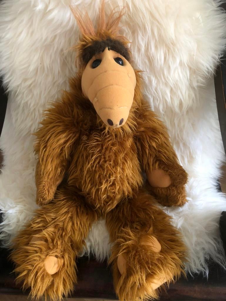 Nette Alf knuffel jaren 80, Kinderen en Baby's, Speelgoed | Knuffels en Pluche, Ophalen of Verzenden, Zo goed als nieuw, Overige typen