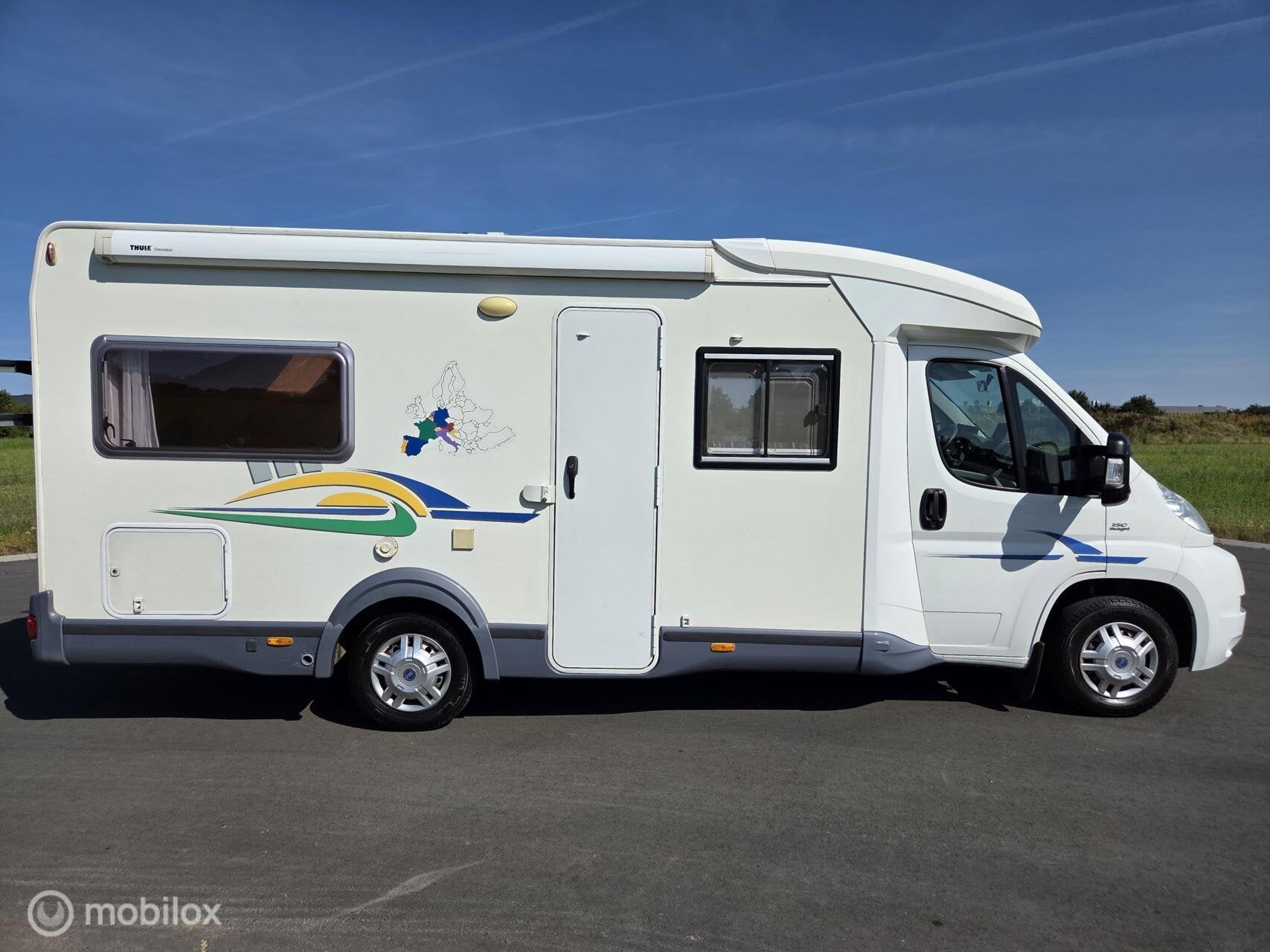 Chausson FLASH 08 Half-integraal ☆131pk, Cruise, Solar☆, Caravans en Kamperen, Luifel, 6 tot 7 meter, 6 tot 7 meter, Half-integraal