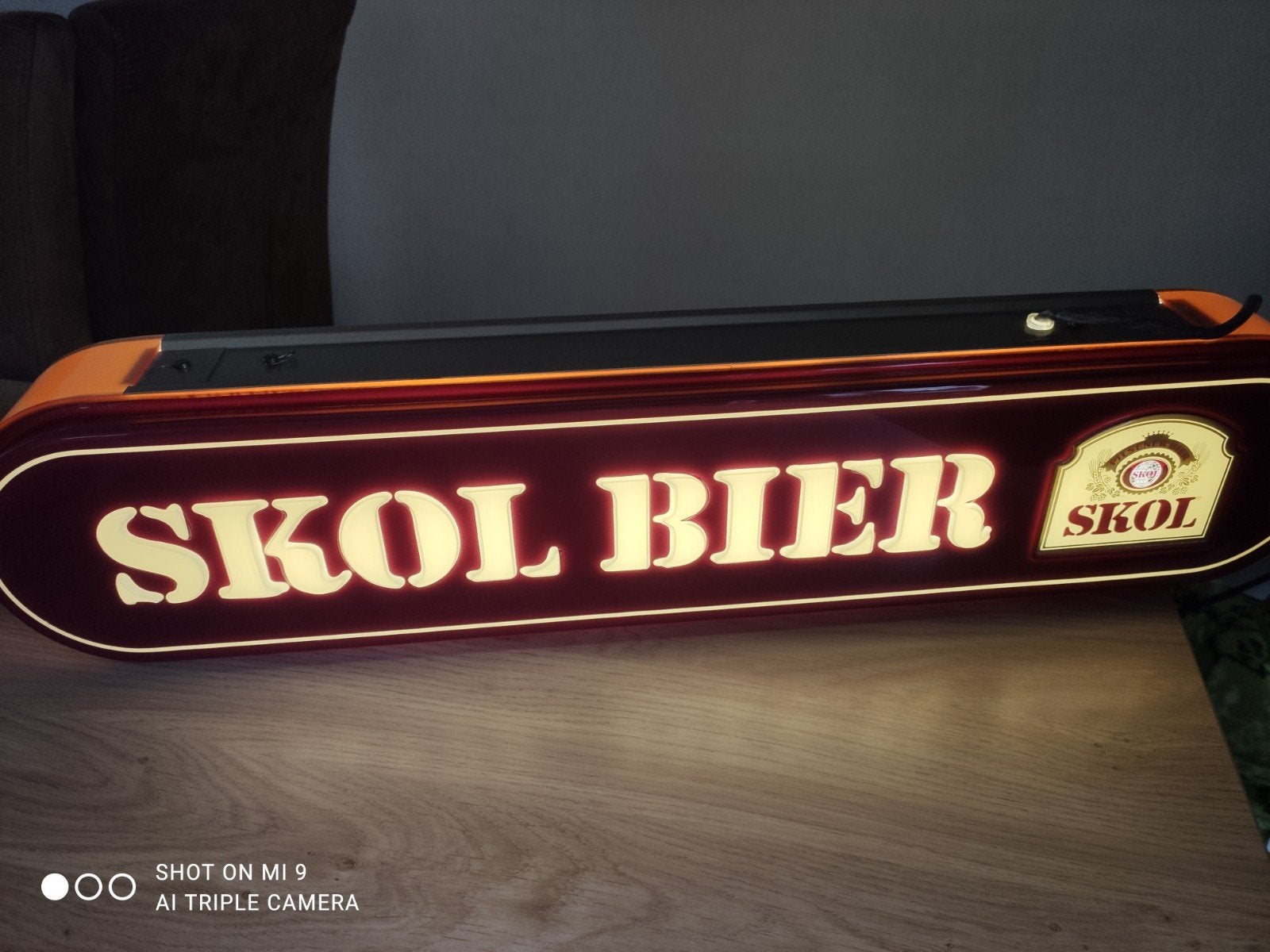 skol verlichting, Ophalen, Reclamebord, Plaat of Schild, Overige merken