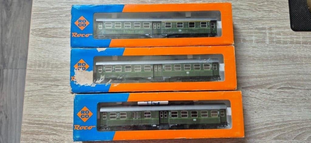 roco allgau zollern bahn set, Gelijkstroom of Wisselstroom, Wagon, Ophalen of Verzenden, Zo goed als nieuw