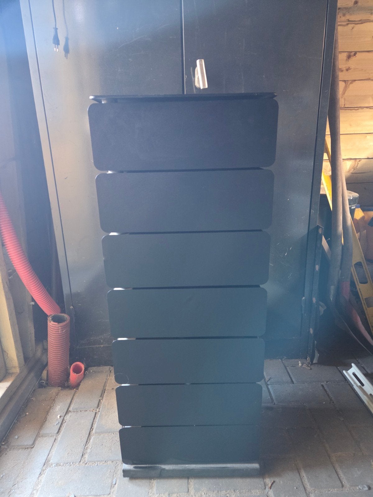 Schoenenkastje - 99x40x20 cm - Zwart, Ophalen, Gebruikt, Modern