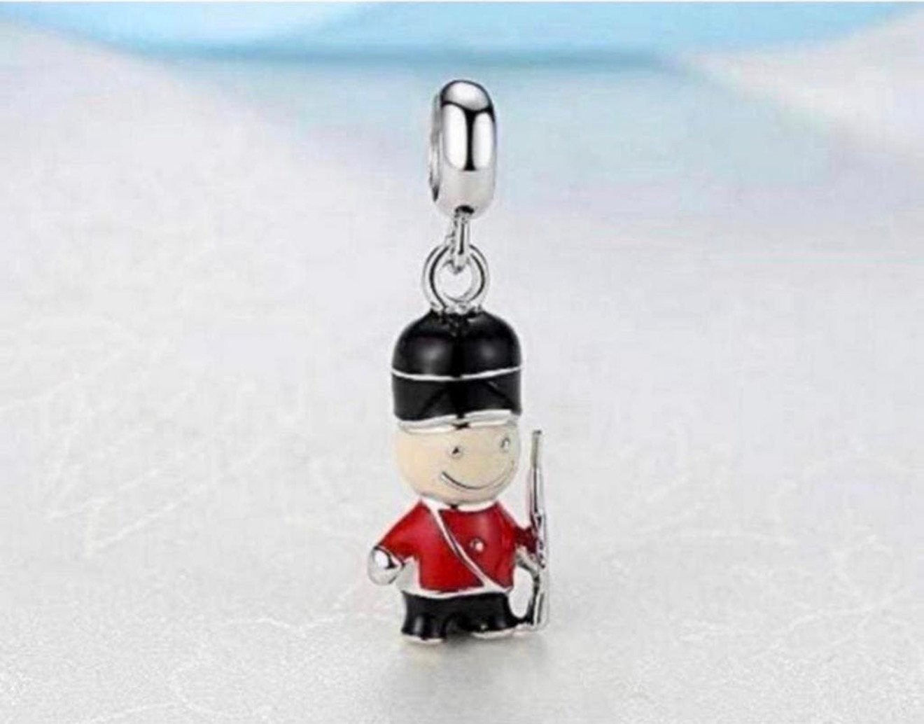 British Royal Guard Charm Sterling silver - Bedel uit london, Overige merken, Nieuw, Ophalen of Verzenden, H