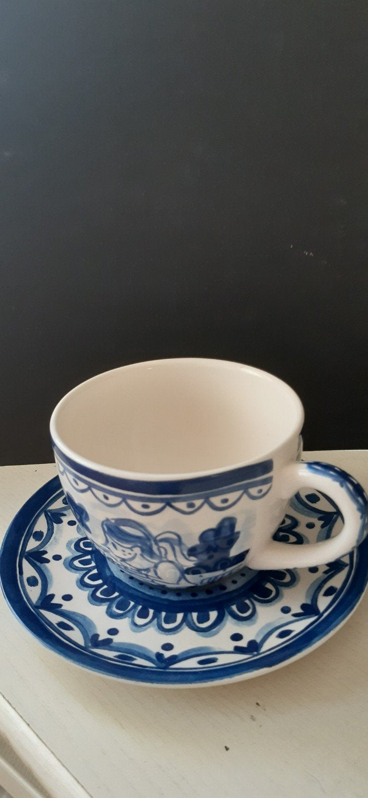 Mooie soepkop van blond amsterdam, Ophalen of Verzenden, Zo goed als nieuw, Aardewerk