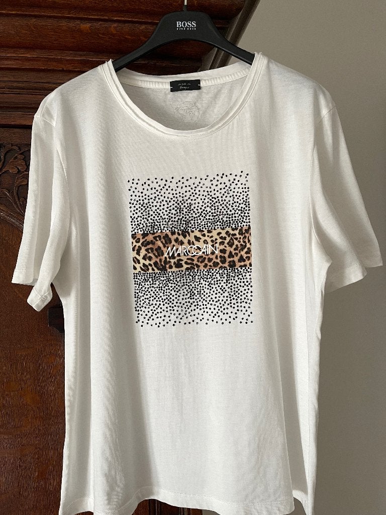 Nieuw shirt van Marccain Maat 5, Wit, Maat 42/44 (L), Nieuw, Ophalen of Verzenden