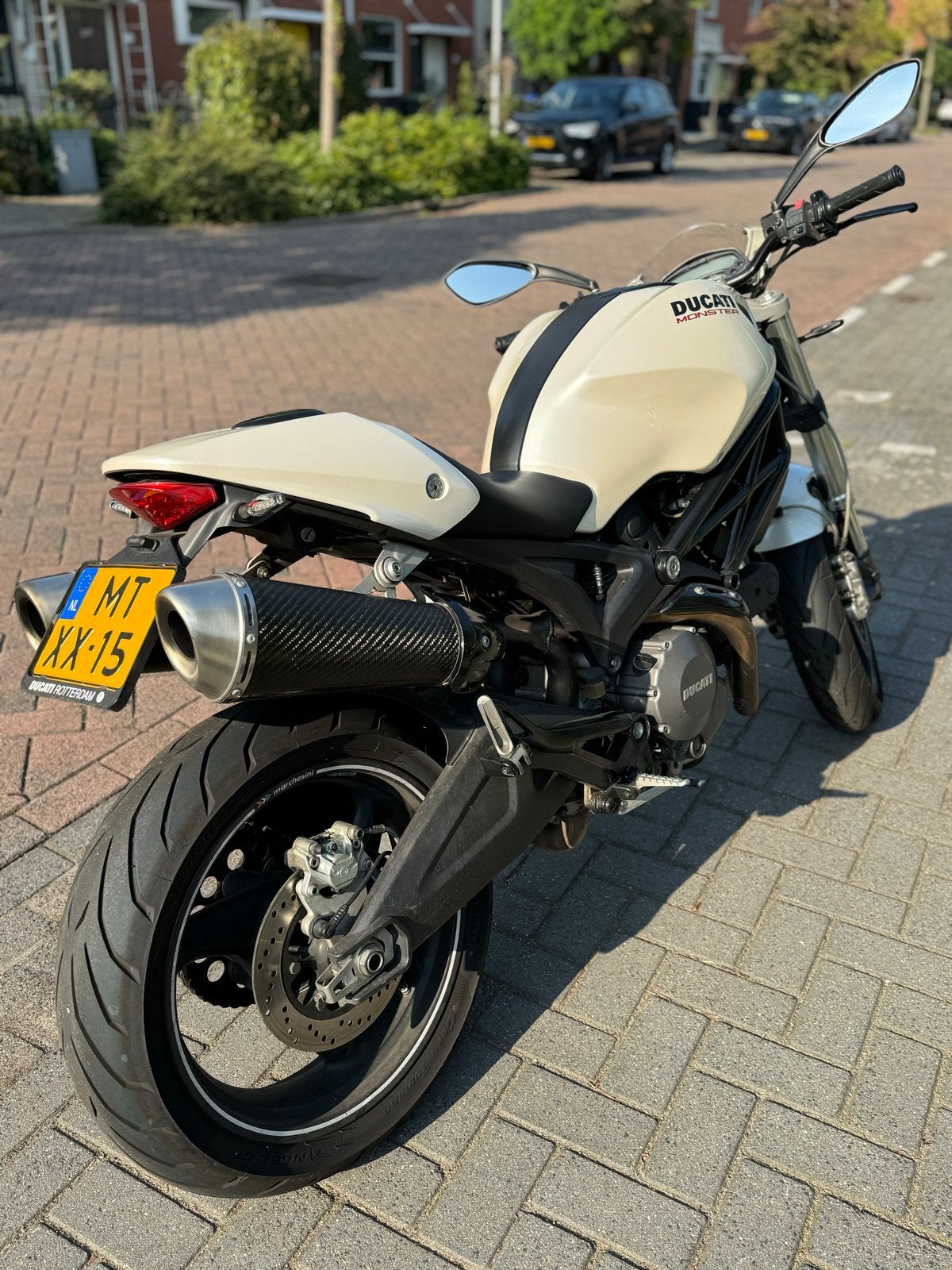 Ducati Monster 696 - Nwe banden en accu, grote beurt gehad, Particulier, Gebruikt, Naked bike