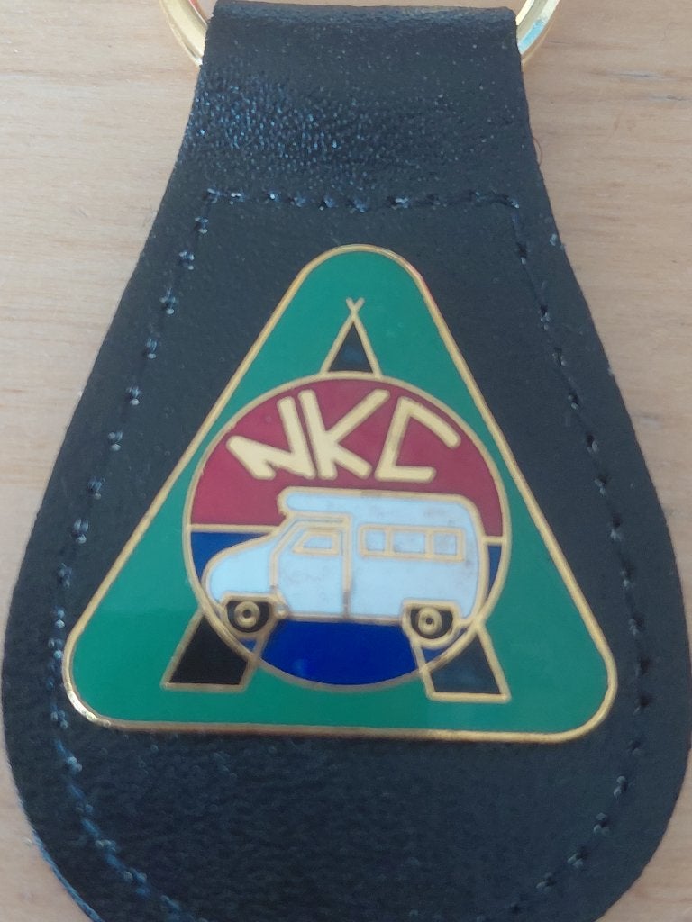 Sleutelhanger NKC Nederlandse Kampeerauto Club., Caravans en Kamperen, Ophalen of Verzenden, Zo goed als nieuw