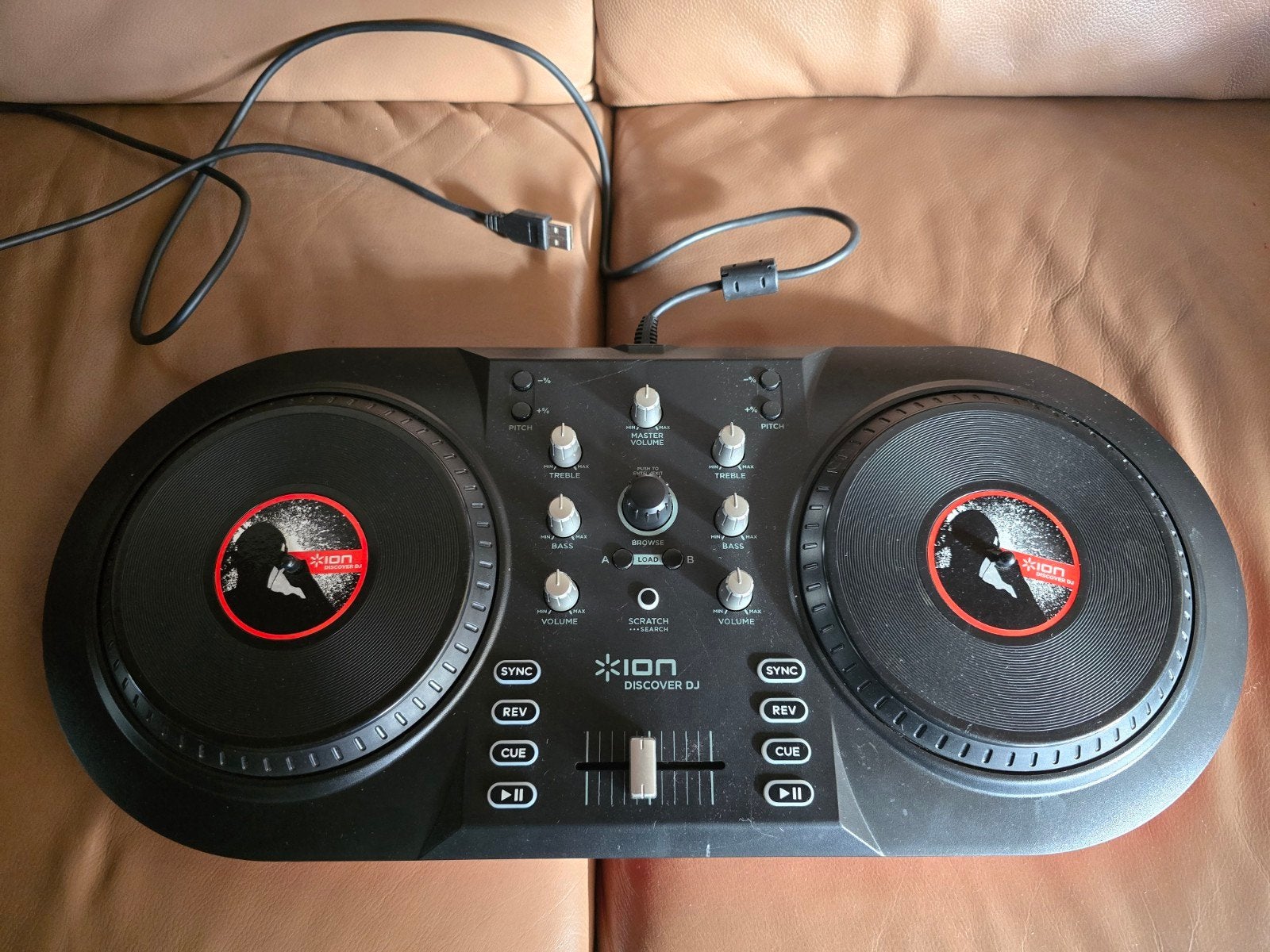 DJ set mixer ion discover dj controller, Ophalen of Verzenden, Zo goed als nieuw, Dj-set, Overige merken