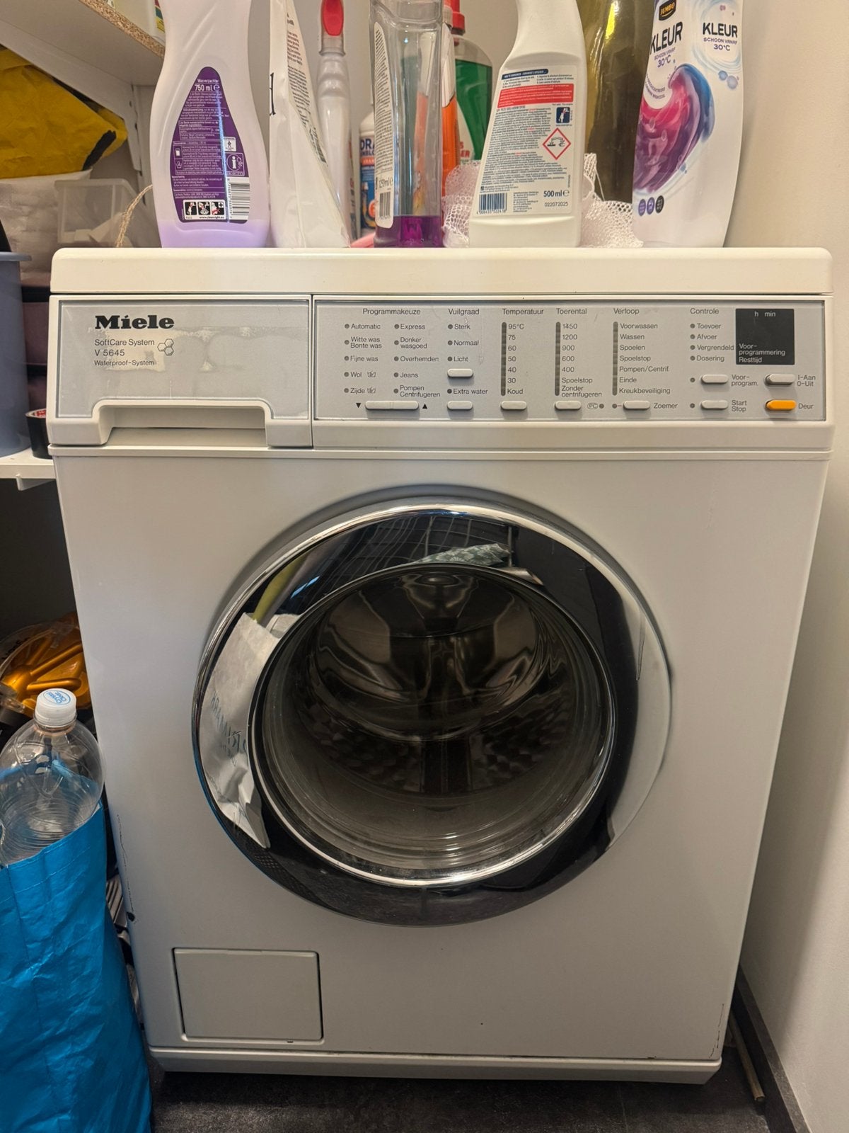 Wasmachine MIELE 5 kg - Meenemen, Witgoed en Apparatuur, Wasmachines, 1200 tot 1600 toeren, 4 tot 6 kg, Ophalen of Verzenden, Zo goed als nieuw