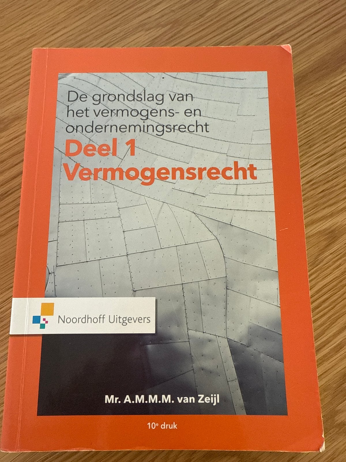 Vermogensrecht Deel 1 - 10e druk - Mr. A.M.M. van Zeijl, Boeken, Ophalen of Verzenden, Gamma, Zo goed als nieuw, LBO