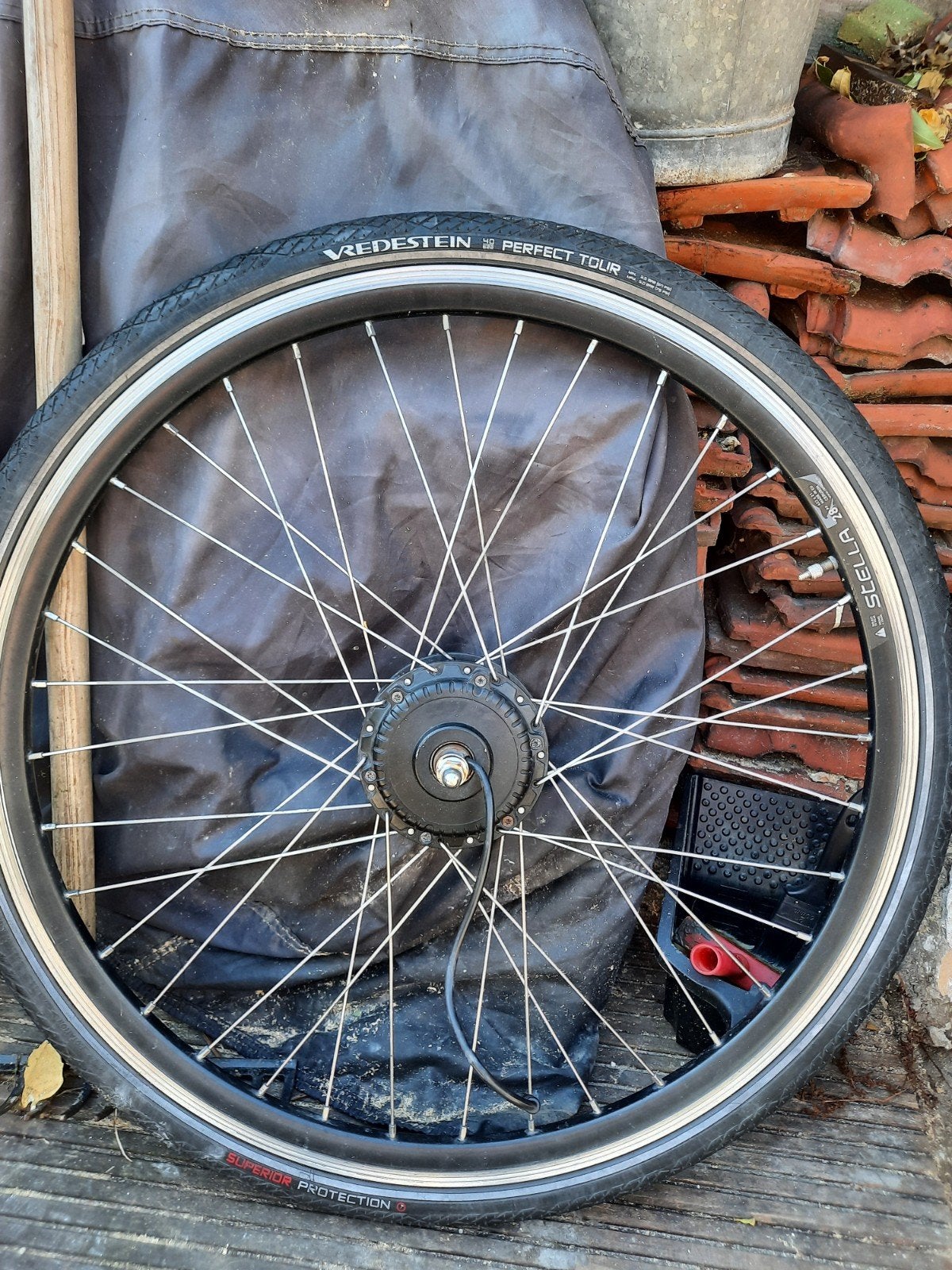 stella voorwielmotor, Fietsen en Brommers, Ophalen