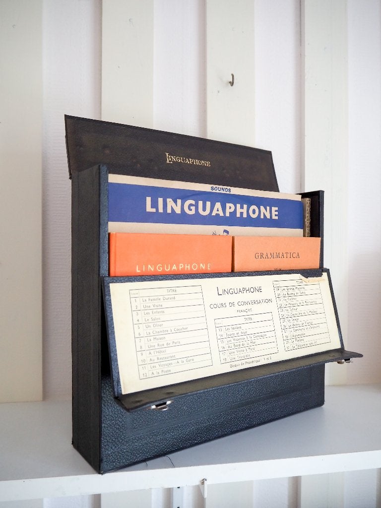 Linguaphone historische cursus Français (78 toeren), Ophalen