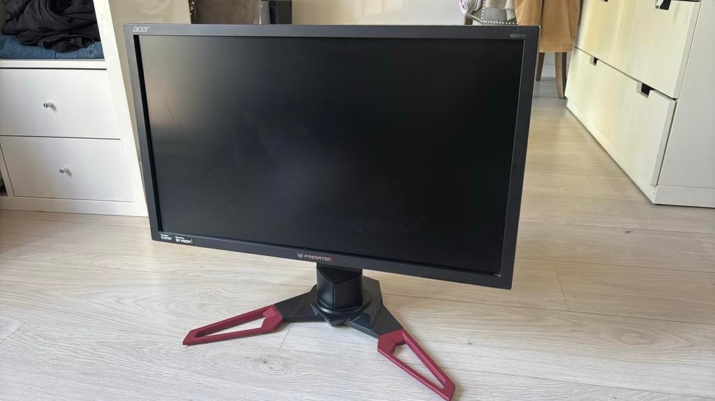 Acer Predator XB241H 24” 144Hz G-SYNC Gaming Monitor, Computers en Software, Monitoren, Gaming, Gebruikt, IPS, 101 t/m 150 Hz