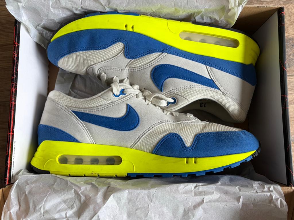 ✅Nike Air Max 1 ‘86 OG maat 47,5🔥🔥, Kleding | Heren, Ophalen of Verzenden, Zo goed als nieuw, Overige kleuren, Sneakers of Gympen