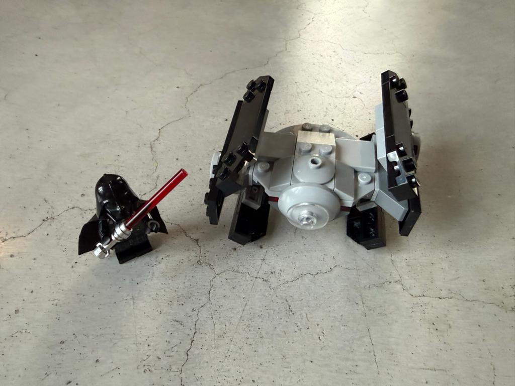 Lego Star Wars Darth Vader TIE Fighter 30277 met instructies, Gebruikt, Star Wars, Lego, Ophalen of Verzenden