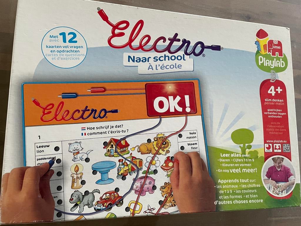 Electro vanaf 4 jaar. 12 kaarten., Ophalen, Zo goed als nieuw