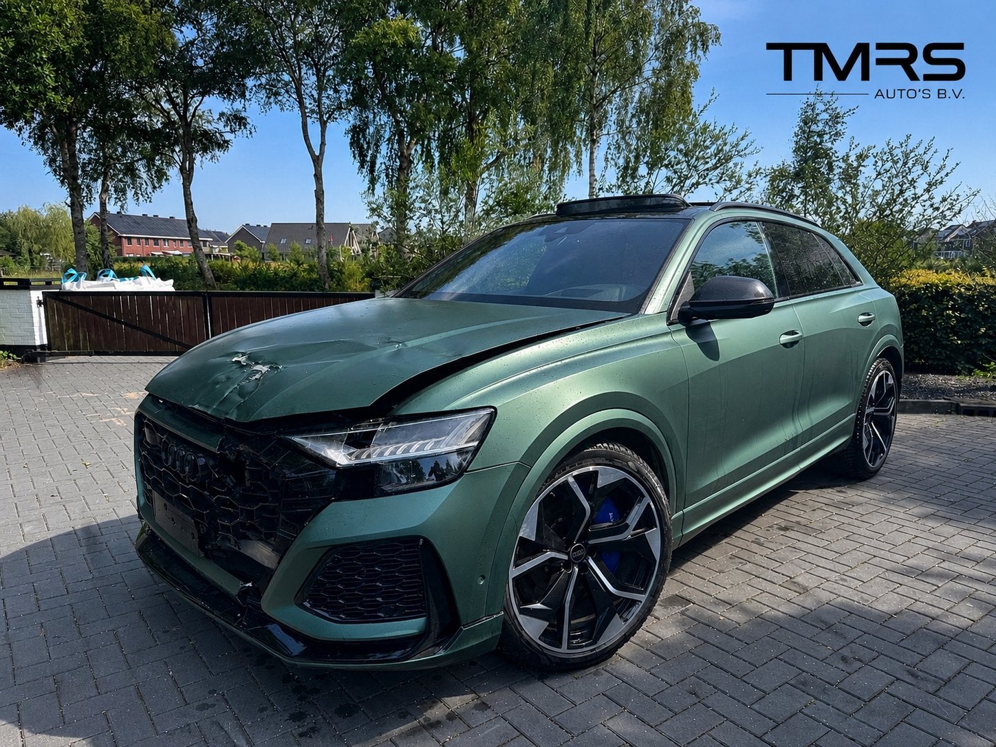 Audi RSQ8 4.0 TFSI Panorama Keramisch 360view B&O Advanced !, Auto diversen, Schadeauto's, Zwart, Audi, SUV of Terreinwagen, 3998 cc