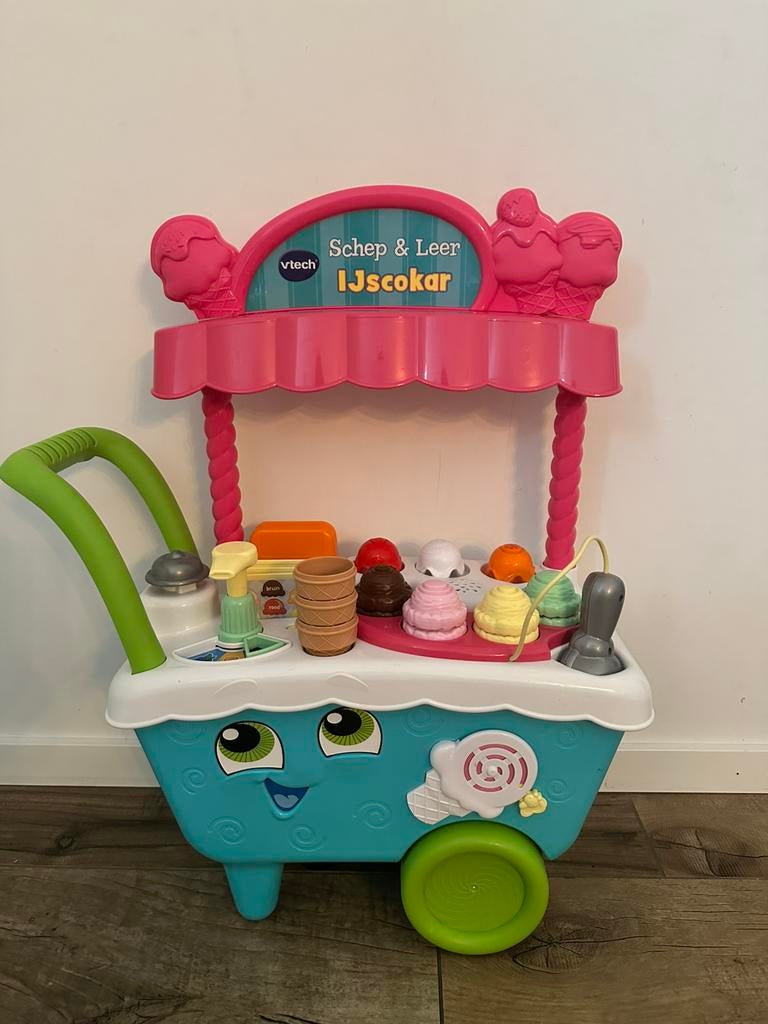 Vtech ijskar, Kinderen en Baby's, Speelgoed | Speelkeukens, Ophalen, Gebruikt, Kunststof