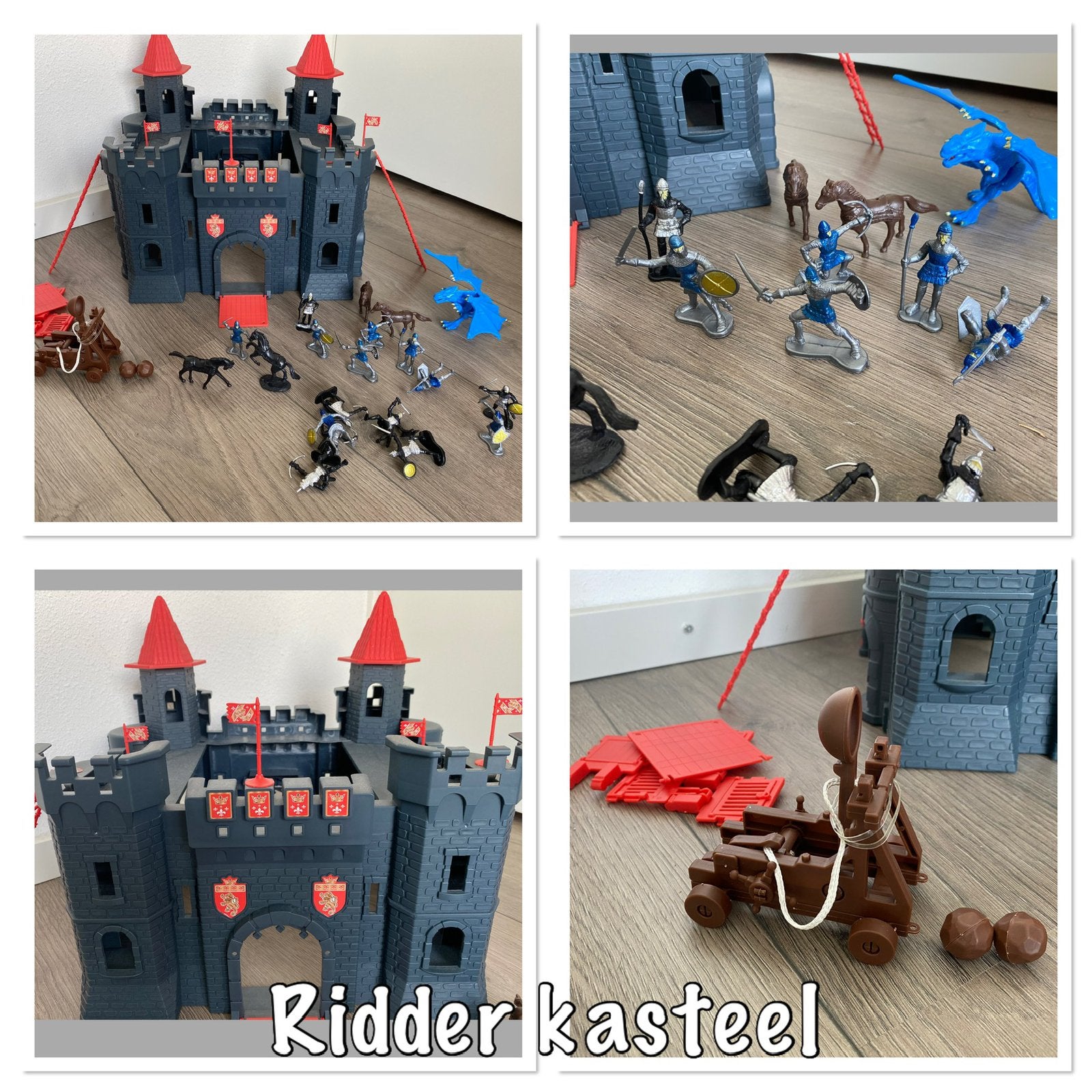 Ridder kasteel, Kinderen en Baby's, Speelgoed | Overig, Ophalen of Verzenden, Zo goed als nieuw, Jongen of Meisje