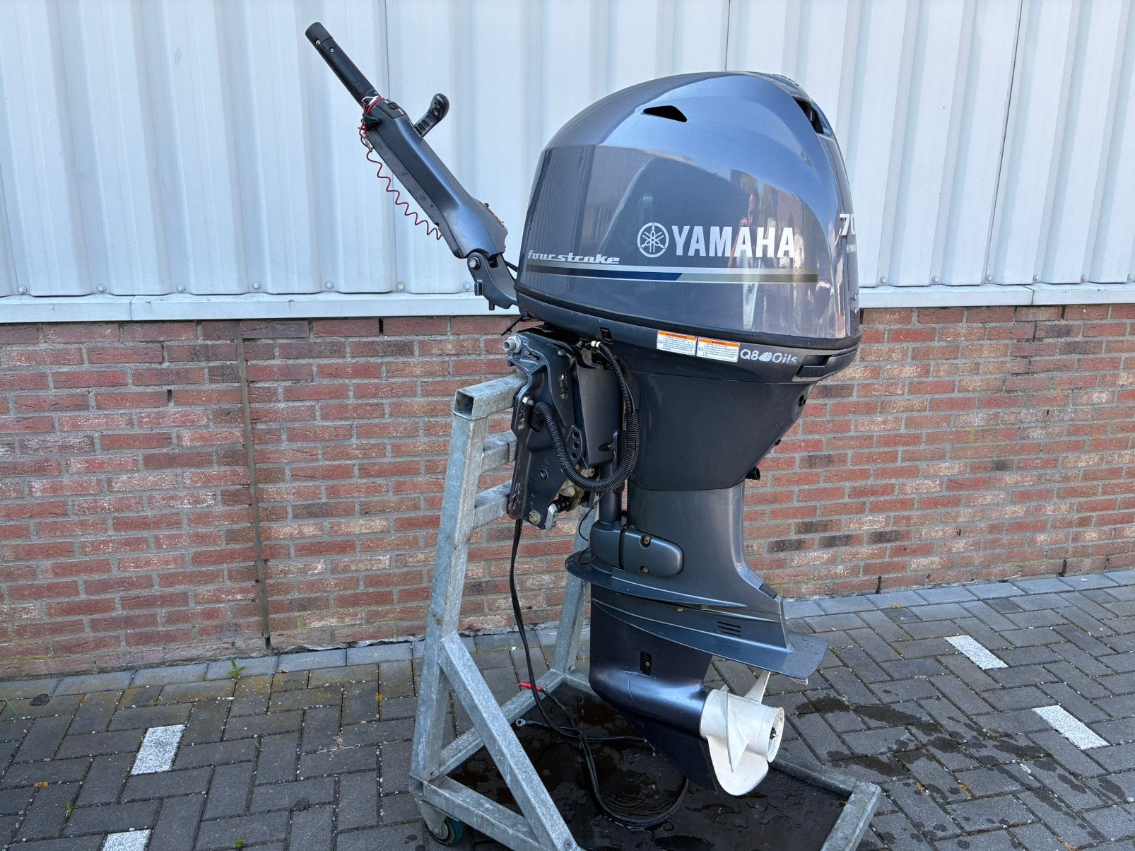 Yamaha 70 pk 4 takt EFI, bj 2020, Powertrim, vaarklaar !, Watersport en Boten, Buiten- en Binnenboordmotoren, Viertaktmotor, Ophalen of Verzenden