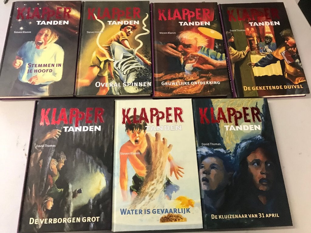 T.K. nog 8 boeken Klappertanden boeken zie actuele lijst, Boeken, Kinderboeken | Jeugd | 10 tot 12 jaar, Ophalen of Verzenden