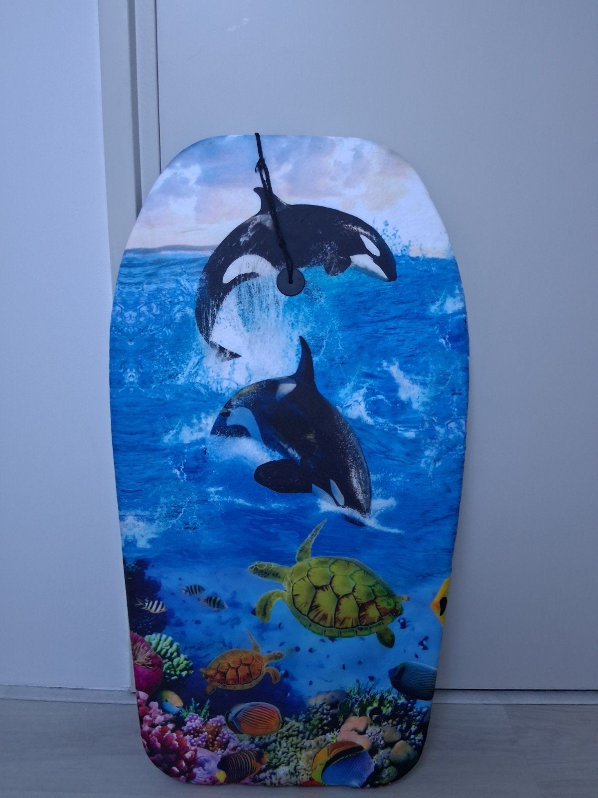 Kinder bodyboard met print, Watersport en Boten, Ophalen, Gebruikt, Overige typen, Met koord