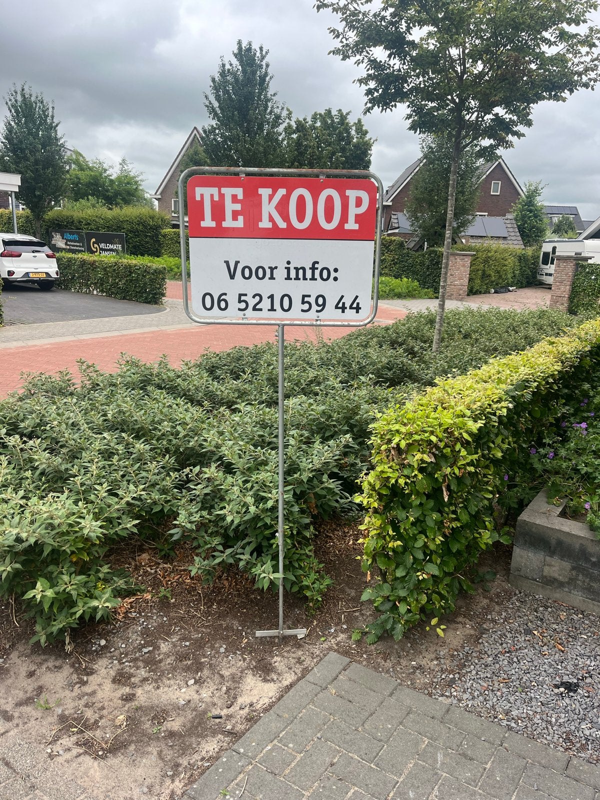 Te Koop bord frame - Stevig en duurzaam, Ophalen, Gebruikt
