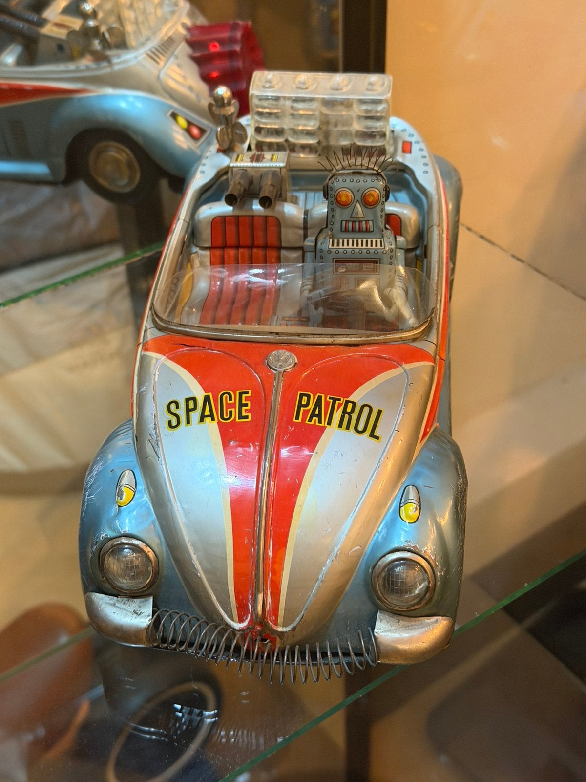 Nomura R-10 Space Patrol volkswagen Kever, Antiek en Kunst, Ophalen of Verzenden