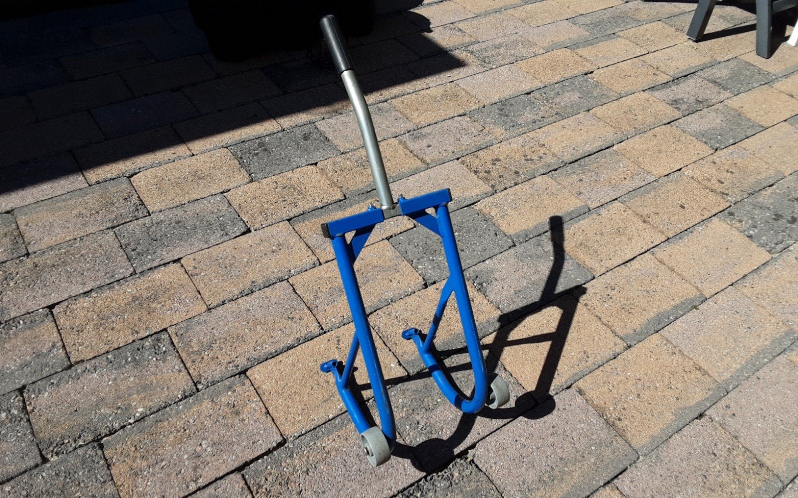 Te koop motorbok, Ophalen