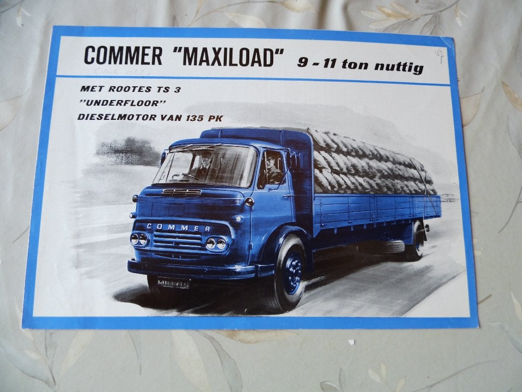 Commer Maxiload 9 - 11 ton  - Rootes,, Verzenden, Zo goed als nieuw, Overige merken