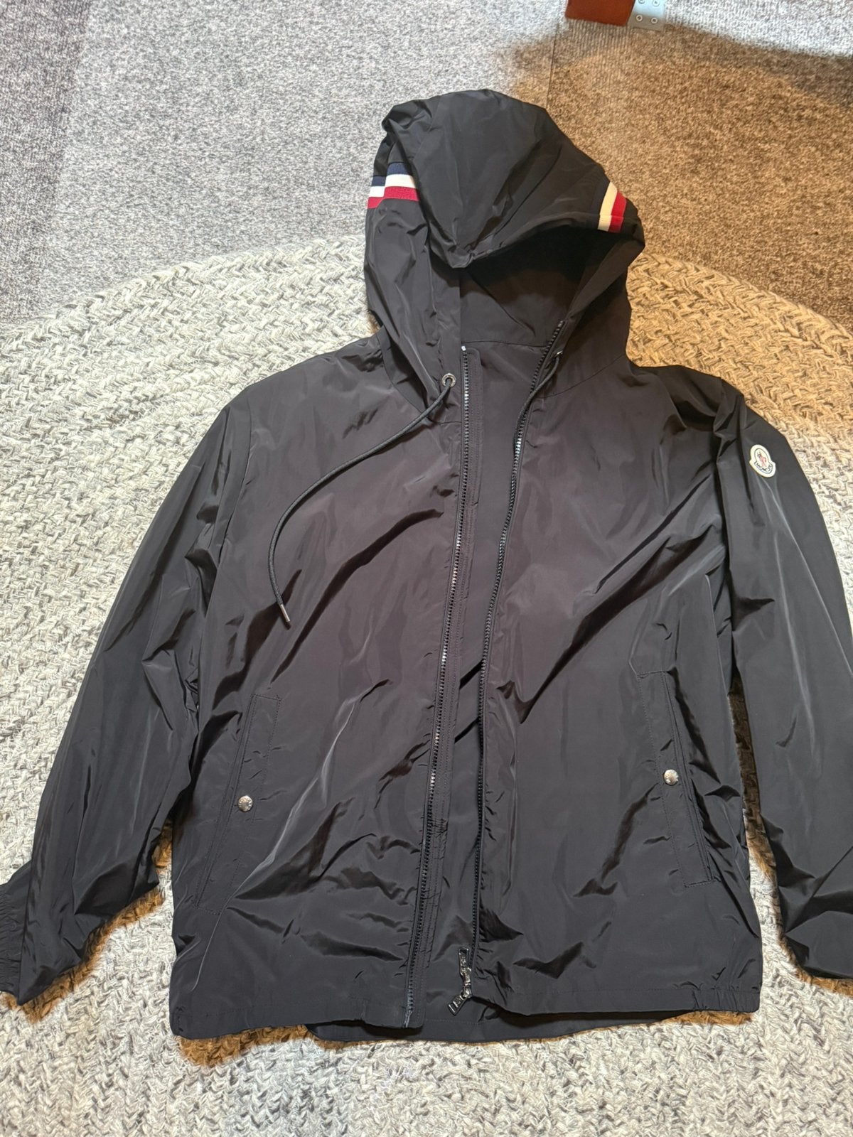 Moncler grimpeurs jas, Kleding | Heren, Jassen | Winter, Ophalen of Verzenden, Zo goed als nieuw, Maat 56/58 (XL), Zwart