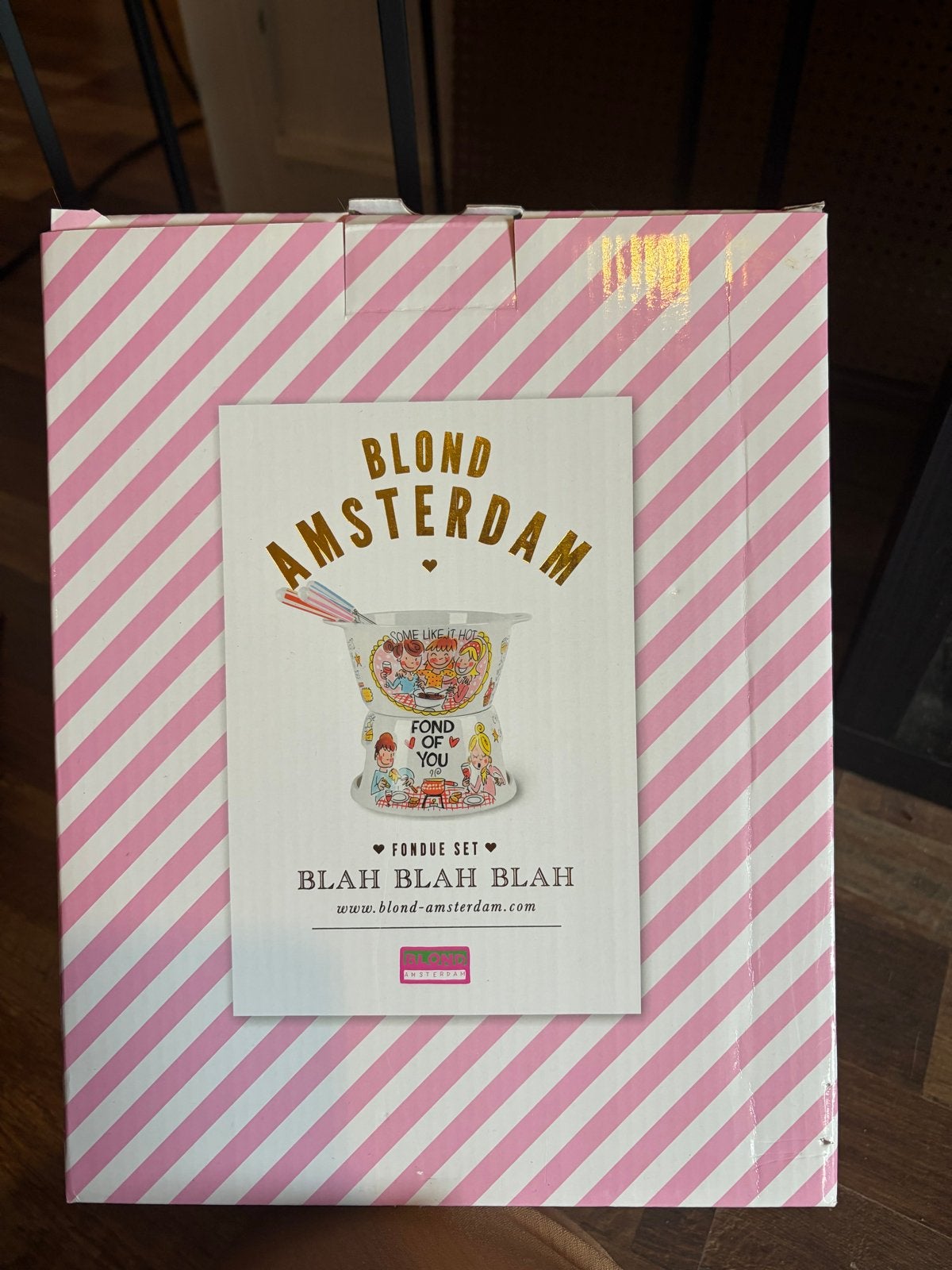 Blond Amsterdam Fondue Set, Huis en Inrichting, Keuken | Servies, Ophalen, Zo goed als nieuw