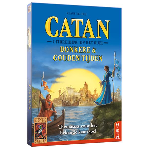 Catan Het Duel Donkere & Gouden Tijden 999 Games Kaartspel, Hobby en Vrije tijd, Gezelschapsspellen | Kaartspellen, 999 Games