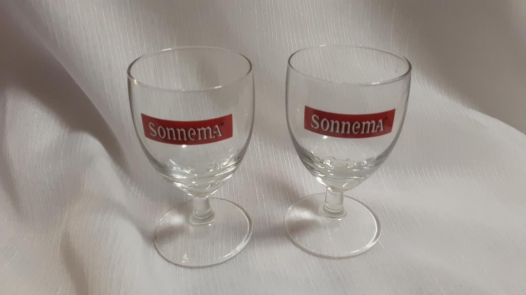 SONNEMA glaasjes 2 stuks, Verzamelen, Ophalen of Verzenden, Zo goed als nieuw, Borrel- of Shotglas