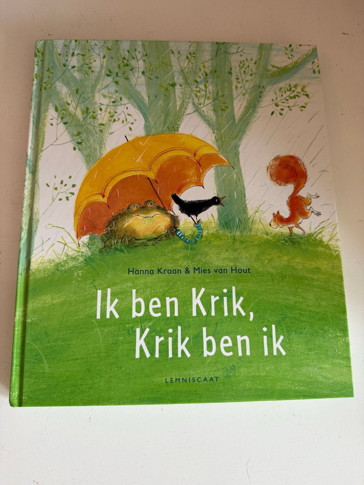 Ik ben Krik, Krik ben ik - Hanna Kraan & Mies van Hout, Fictie algemeen, Jongen of Meisje, Ophalen of Verzenden, Zo goed als nieuw