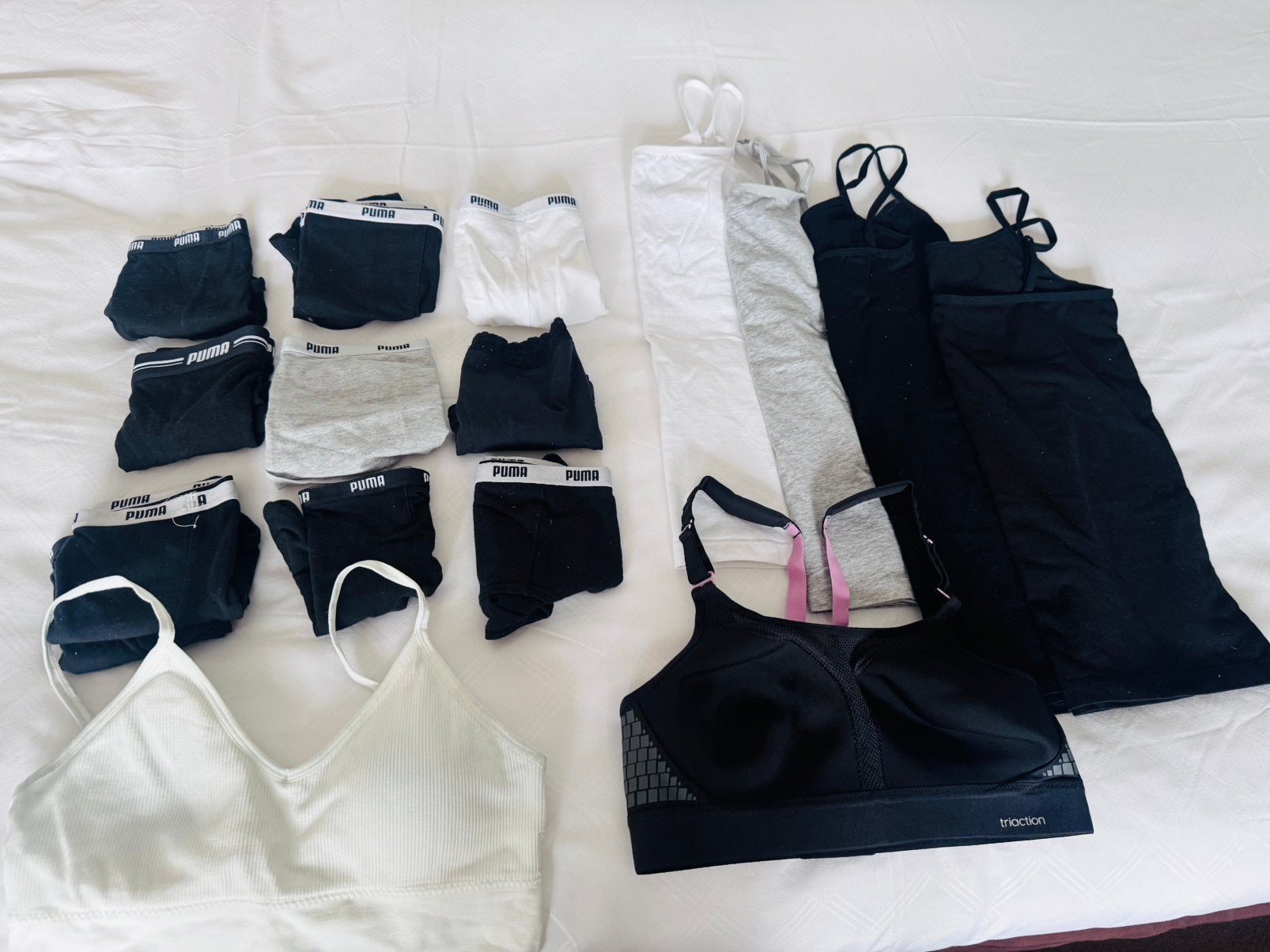 Pakket dames ondergoed Nike Ten Cate maat M, Verzenden, Zwart, Overige typen