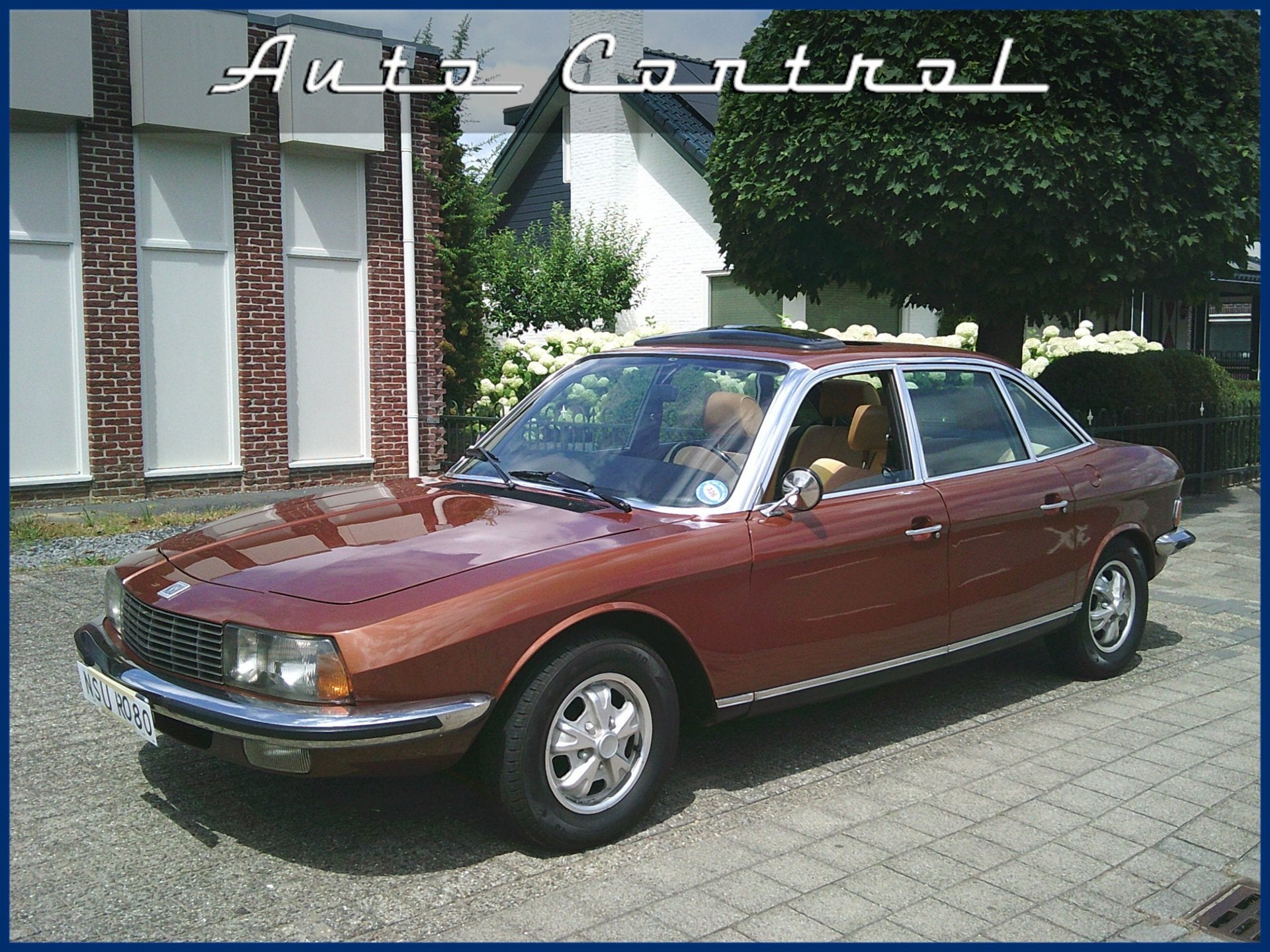 NSU RO 80 1976, Auto's, Gebruikt, Beige, Bruin, 116 pk