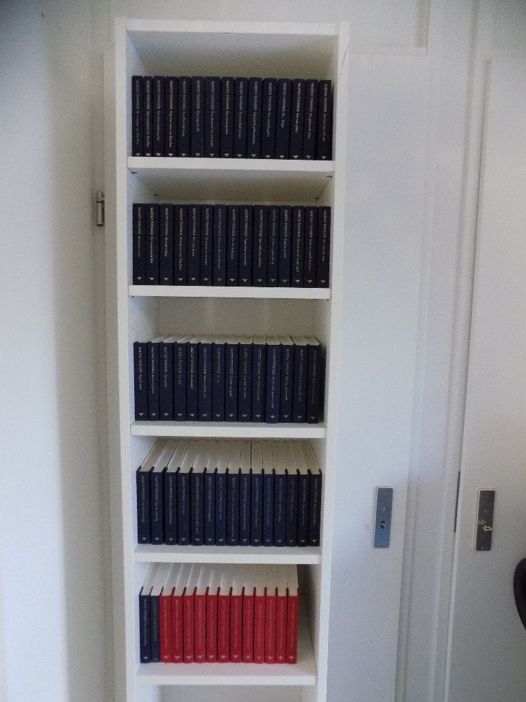 Hr Bommel & Tom Poes ~ Complete set Rood & Blauw [M.Toonder], Boeken, Complete serie of reeks, Ophalen of Verzenden, Zo goed als nieuw