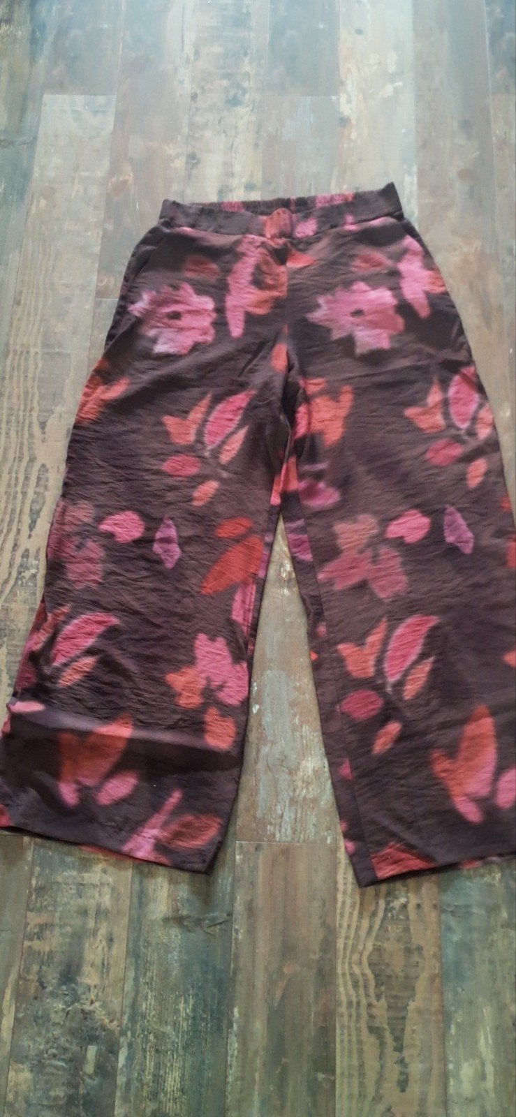broek met wijde pijpen maat 42 en bijpassende trui, Kleding | Dames, Meerkleurig, Maat 42/44 (L), Nieuw, Ophalen of Verzenden