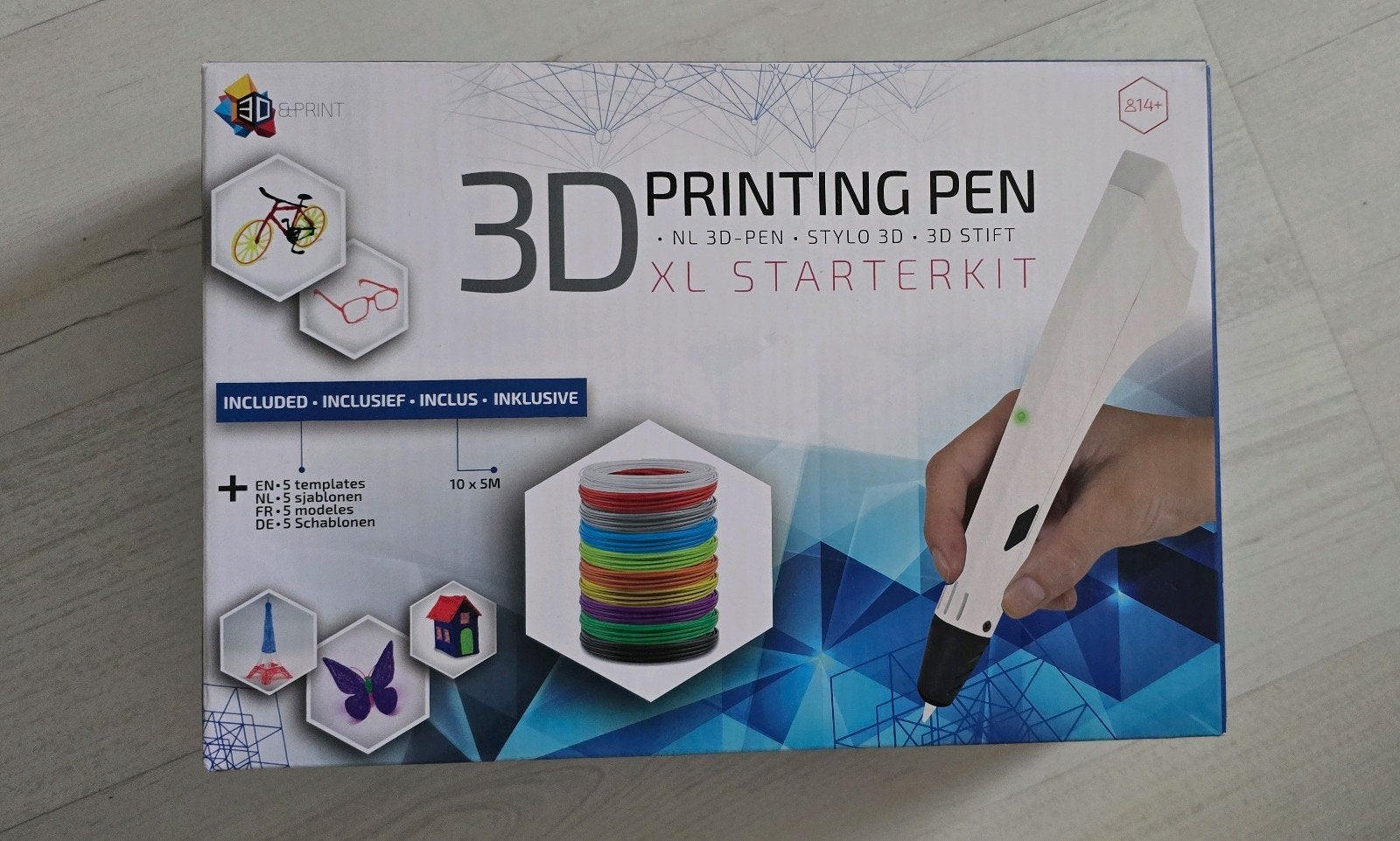 3D pen inclusief heel veel filamenten in veel kleuren, Ophalen, Potlood of Stift