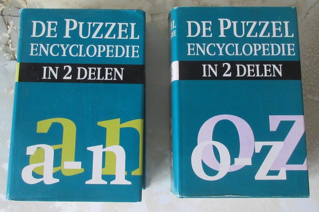 De Puzzel Encyclopedie In 2 Delen 9789036610056, Ophalen of Verzenden, Minder dan 500 stukjes, Gebruikt, Puzzelboek