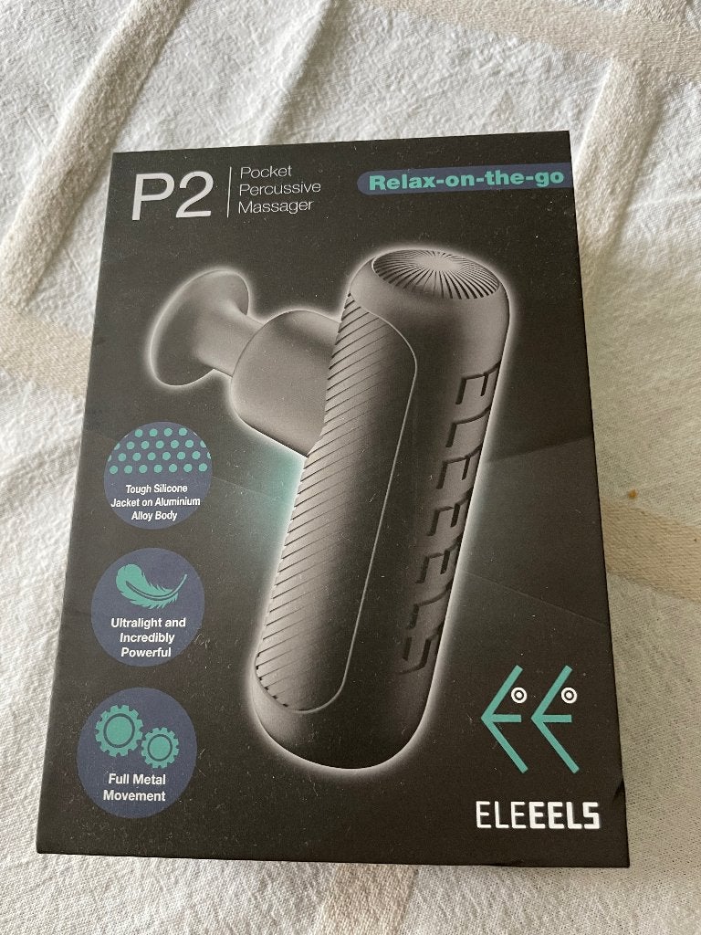 NIEUW! Eleeels P2 Pocket Massage Gun – Ongebruikt in doos, Ophalen of Verzenden, Nieuw, Apparaat