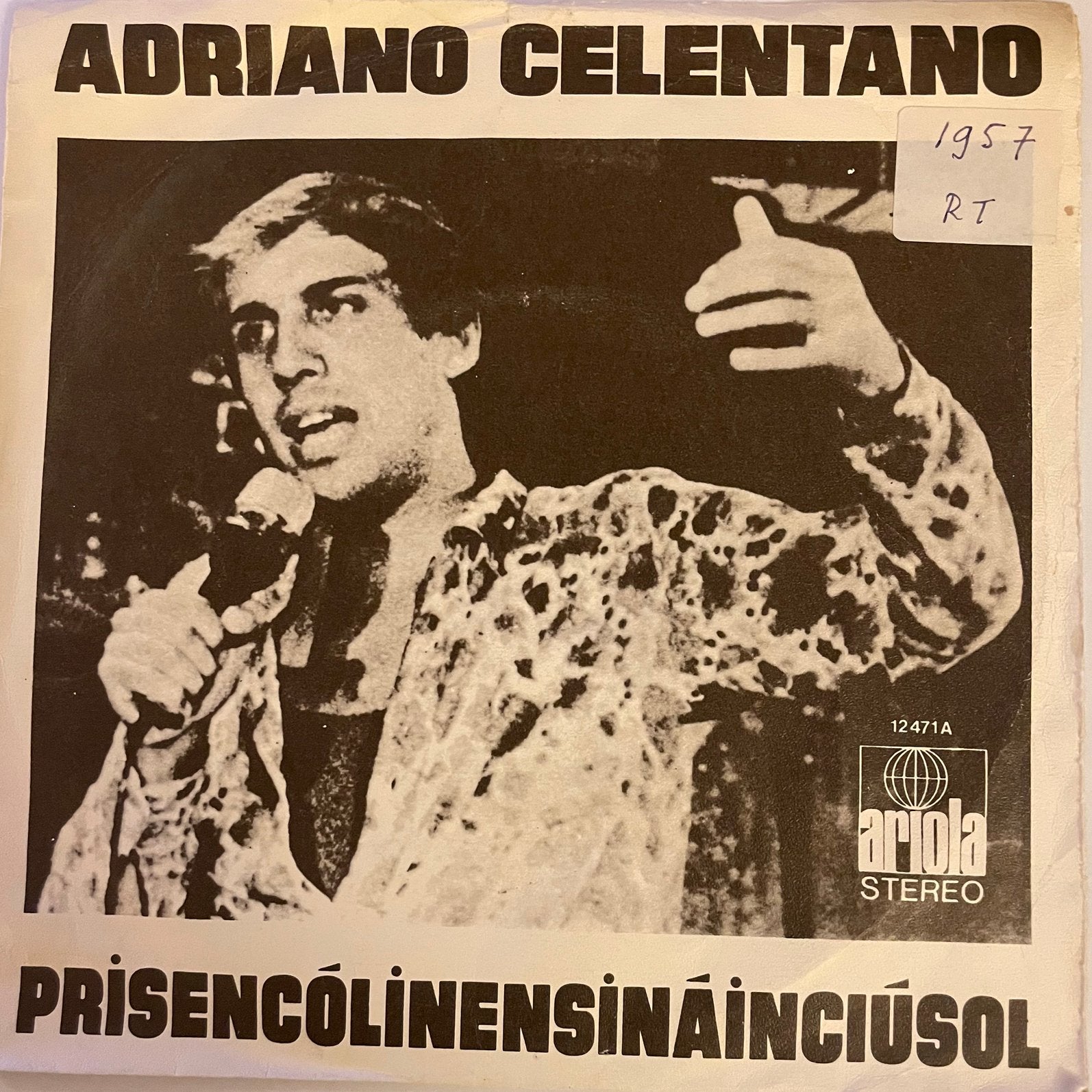 Adriano Celentano - Prisencolinensinainciusol, Cd's en Dvd's, Ophalen of Verzenden, Zo goed als nieuw