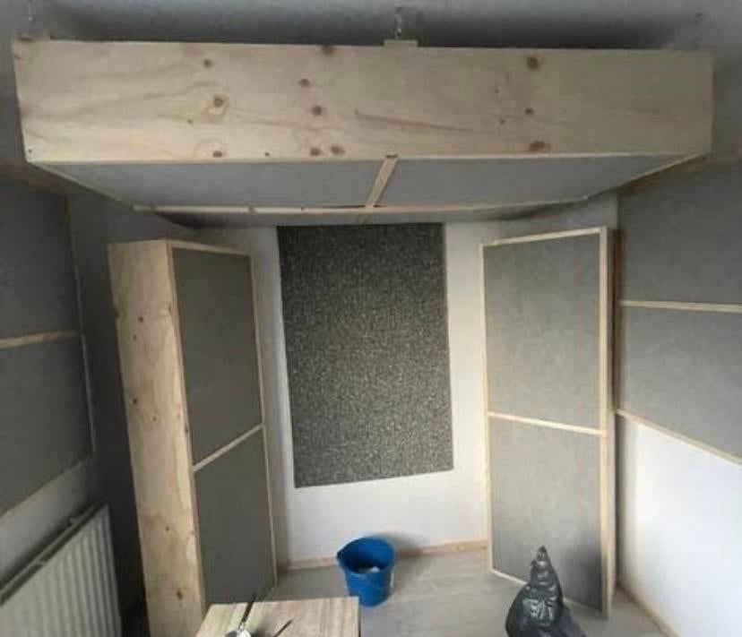 Akoestische panelen voor geluidsisolatie, Ophalen, Zo goed als nieuw, Elektrische gitaar