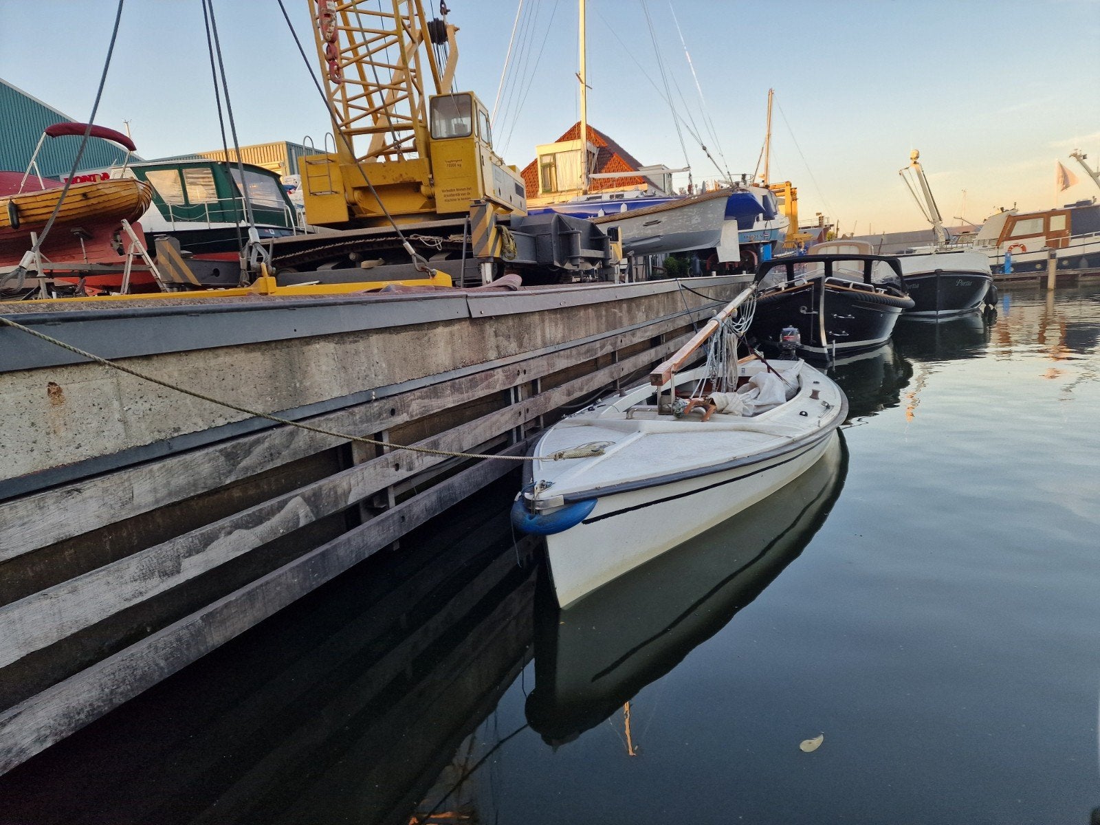 Polyester valk, opknapper., Ophalen, Gebruikt, Motor en Techniek, Zeilboot