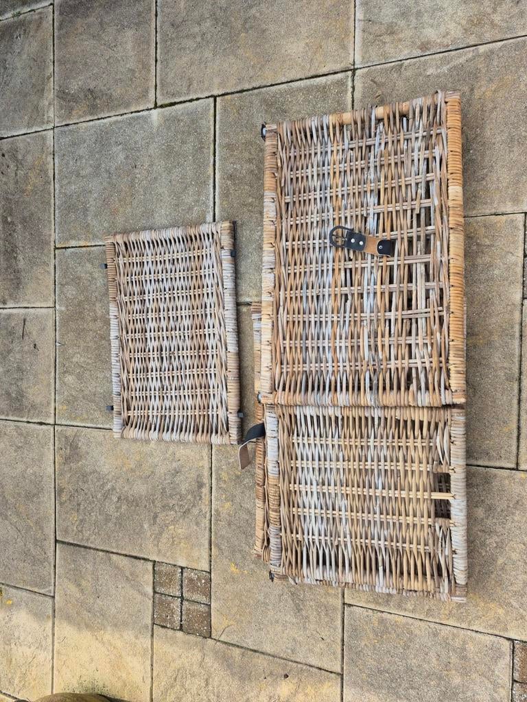 IKEA rieten mand, inklapbaar - 57x72x51 cm, Ophalen, Gebruikt, Mand, Riet