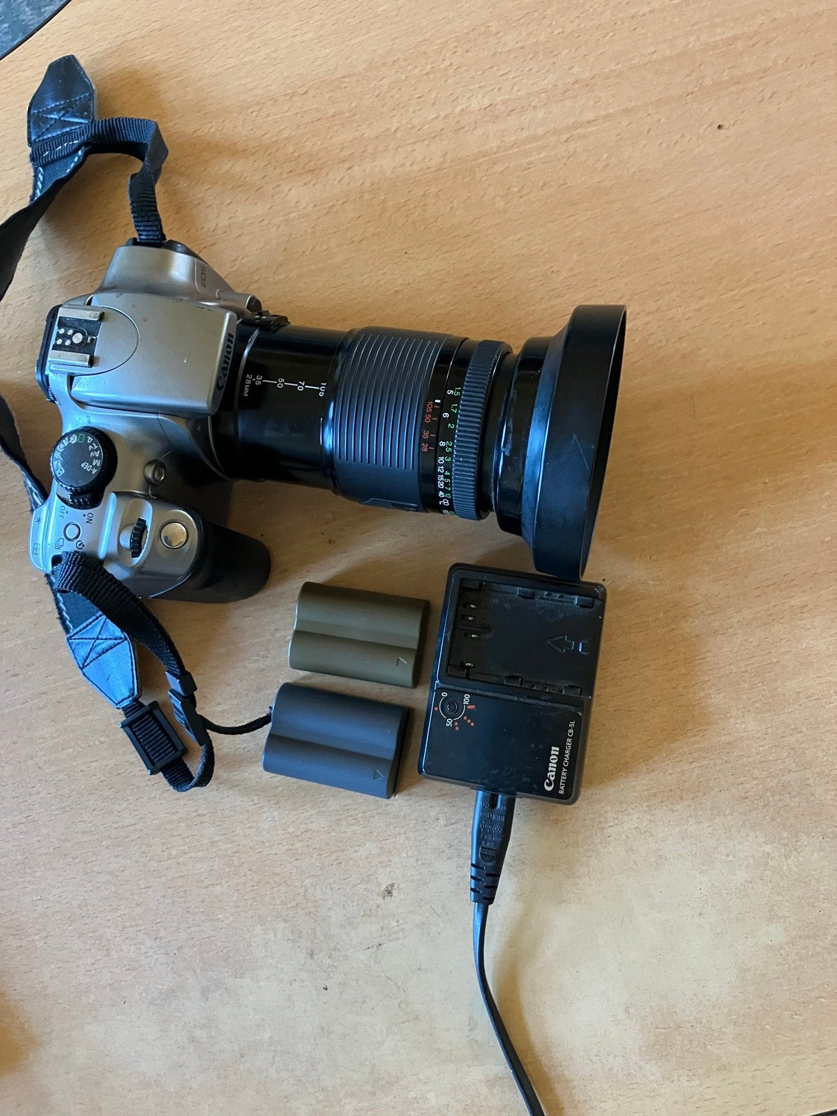 Canon EOS 300D Spiegelreflexcamera met lens en accessoires, Ophalen, Gebruikt, Spiegelreflex, Canon